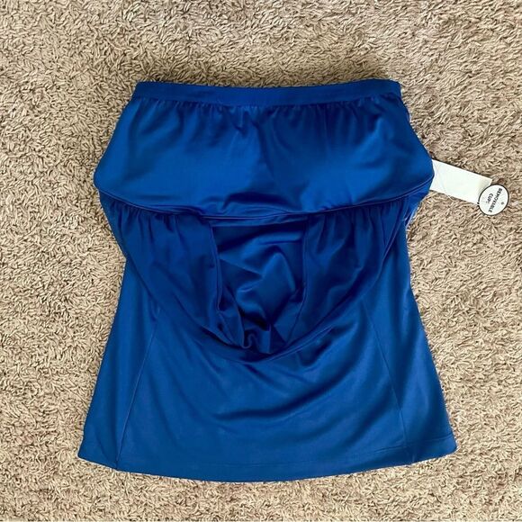 NFL All Sport Couture Blue Indianapolis Colts First Down Halter Top SZ M BNWT - Picture 6 of 11